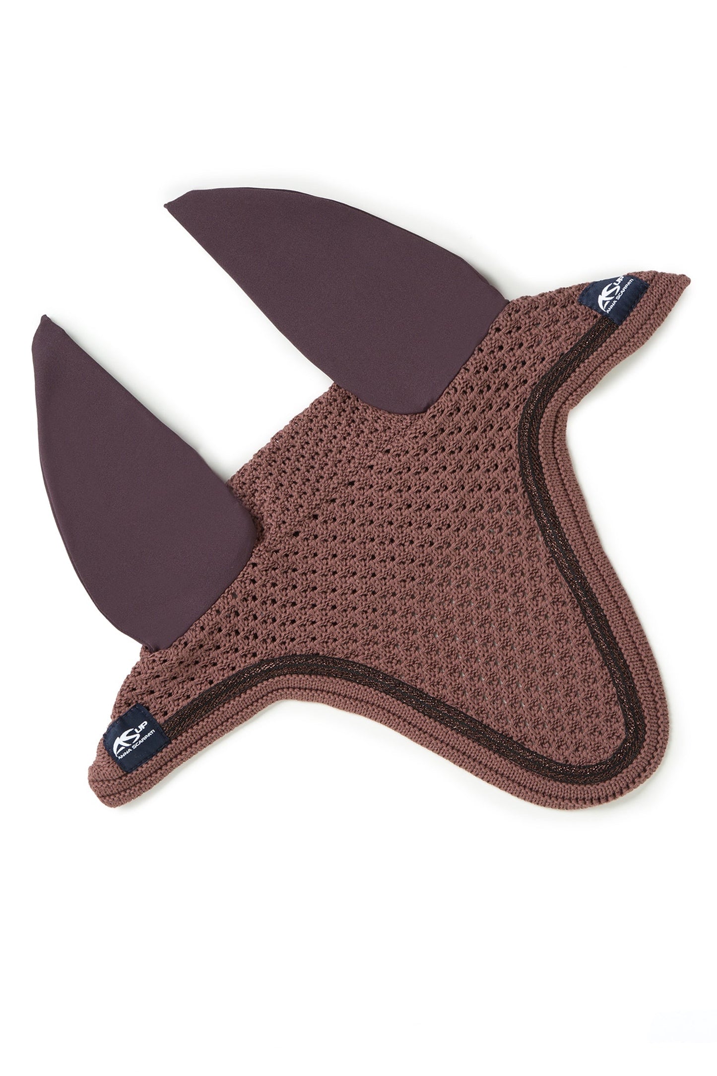 Matching Set: Anna Scarpati Quinoa 45 Dressage Saddle Pad & Zueg 45 Fly Bonnet - Rosa