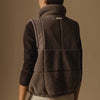 VALA Milla Sherpa Quilted Vest - Taupe - Little Equine Co.