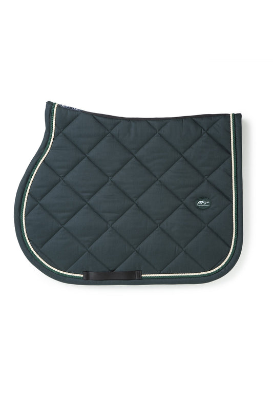 Anna Scarpati Dark Green Quola 51 + Dark Green Zueg 51 Jumping Saddle Pad