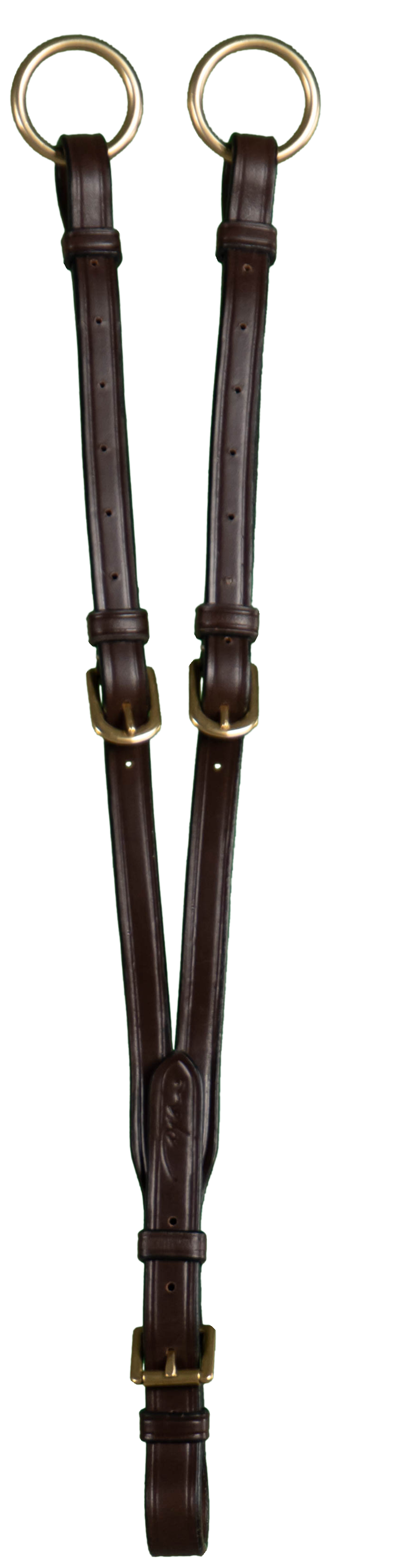 Dy'on D Collection Running Martingale Attachment Brown Full - Little Equine Co.
