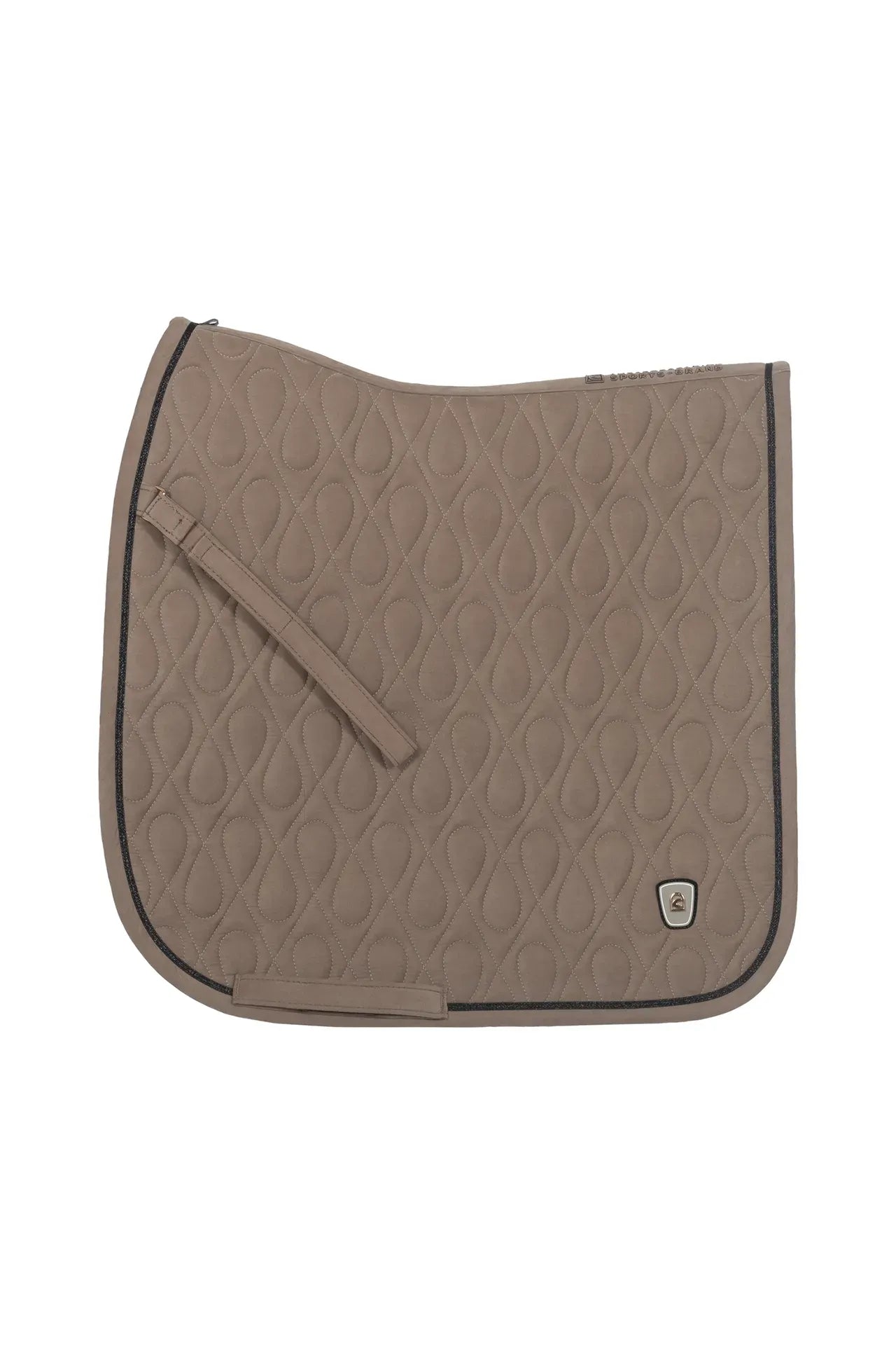 Cavallo CAVALPOLLY Mocha Latte Saddle Pad - Dressage - Little Equine Co.