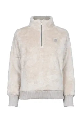Cavallo Cavaldesi Sweater: Cosy Half Zip with High Collar
