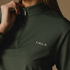 VALA Elsa Mesh Long Sleeve Zip Top
