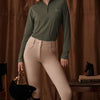 VALA Elsa Mesh Long Sleeve Zip Top - Little Equine Co.