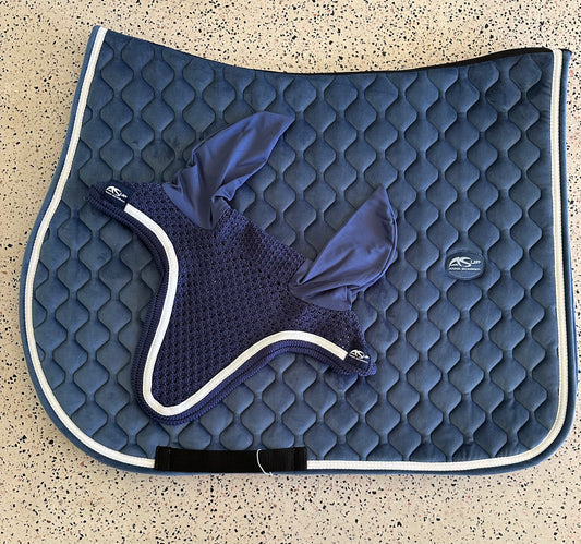 Matching Set: Anna Scarpati Queto 53 Jump Pad & Zueg 53 Fly Hood - Blue River