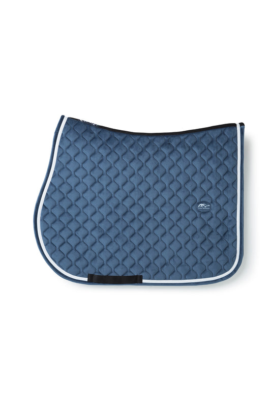 Anna Scarpati Queto 53 Saddle Pad - Jump - Blue River