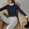 Vala Equestrian Mesh Show Shirt Long Sleeve - Little Equine Co.