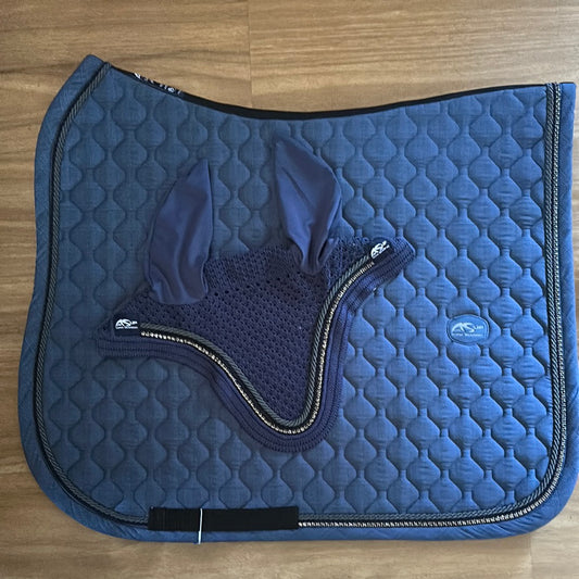 Anna Scarpati Quema 49 Dressage Pad + Zueg 49 Bonnet