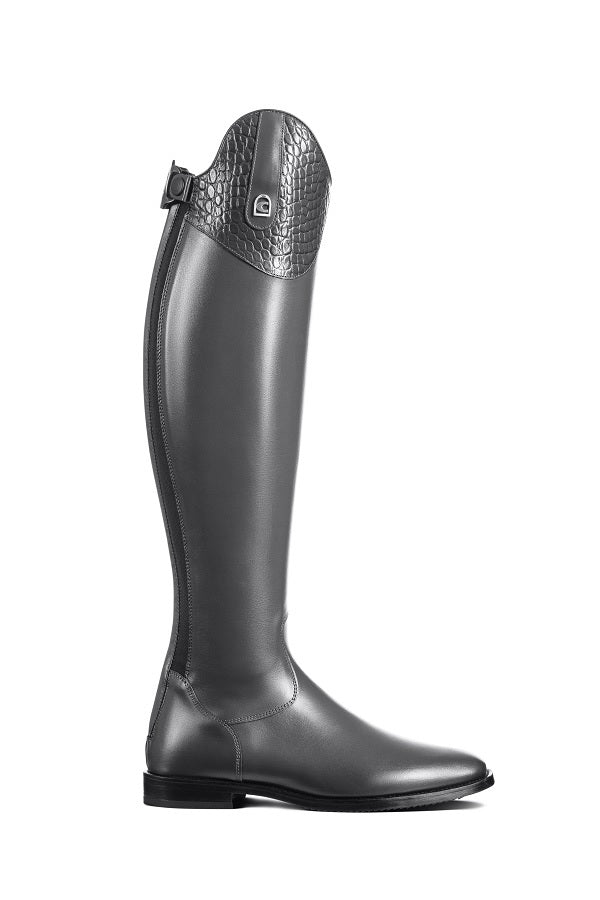Dressage Boot Grey Riding Boots Leather DeNiro Bellini Black