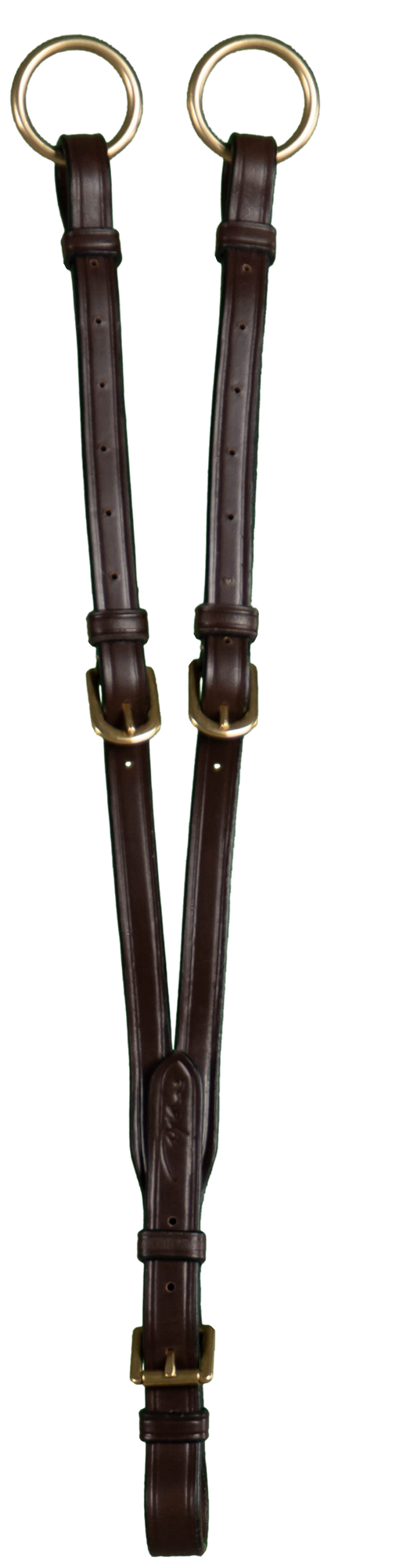 Dy'on D Collection Running Martingale Attachment Brown Full - Little Equine Co.