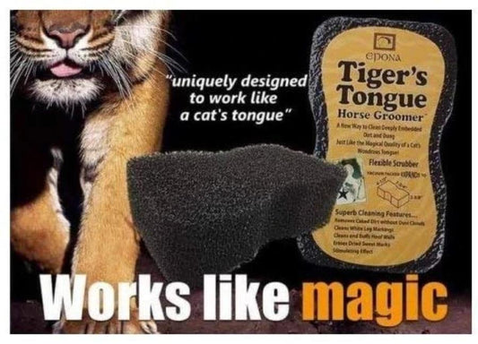 Tiger's Tongue Sponge - Little Equine Co.
