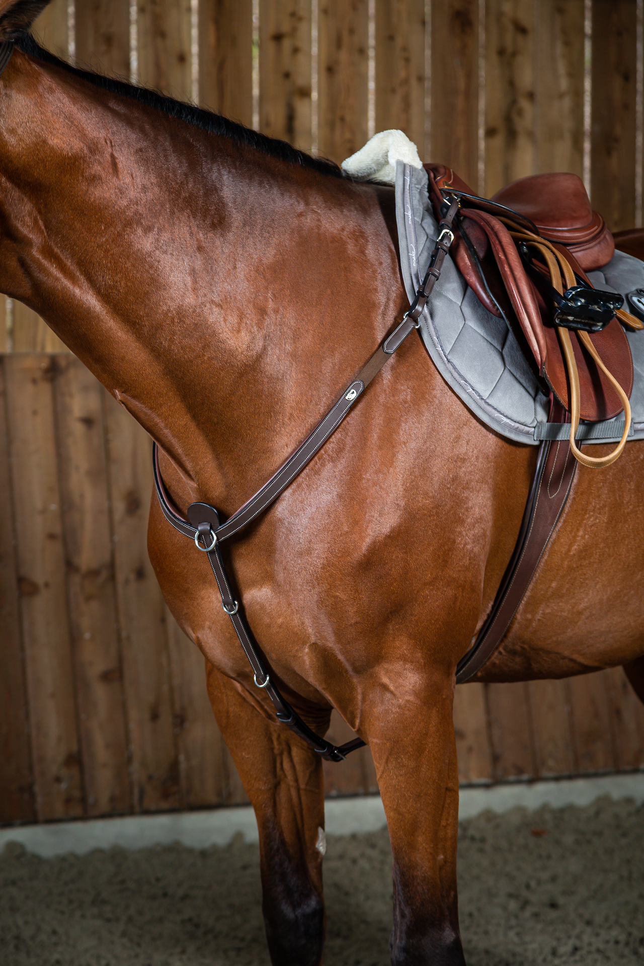 Working by Dy'on - Breastplate Brown - Little Equine Co.